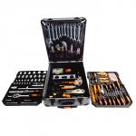 Набор инструментов в алюминиевом кейсе КУЗЬМИЧ 187 предметов НИК-001/187