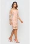 Вечернее платье Арт. 4069 (персиковый), Santali