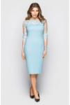 Вечернее платье Арт. 4063 (голубой), Santali