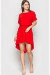Асимметричное летнее платье Арт. 3924 (красный), Santali