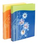 ПАПКА НА 2-Х КОЛЬЦАХ COMIX OPE А4, АССОРТИ: ОРАНЖЕВАЯ/ЖЕЛТАЯ, СИНЯЯ/ЗЕЛЕНАЯ
