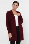 Вязаный кардиган IRIS Арт. VKI0005 (марсала), Fashion Up