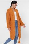 Вязаный кардиган GRETTA Арт. VKG0004 (горчица), Fashion Up