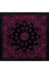 Black Paisley Сircular pattern 55х55 см