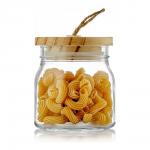 Банка Ambry для сыпучих продуктов с деревянной крышкой, 0,55 л