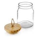 Банка Ambry для сыпучих продуктов с деревянной крышкой, 0,7 л