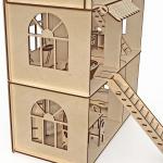 Домик HAPPYKON с мебелью Premium [АРТИКУЛ: HK-D010]