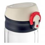 Бутылка для питья Hype из боросиликатного стекла 330 мл, синий