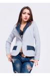 Пиджак трикотажный 3000 (светло-серый)