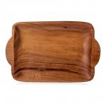 Блюдо прямоугольное с ручками ORGANIC, 31х21см