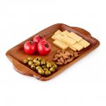 Блюдо прямоугольное с ручками ORGANIC, 31х21см