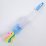 Ёршик по уходу за детскими бутылочками, цвет МИКС