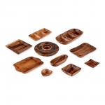 Блюдо квадратное ORGANIC, 11х11см