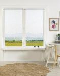 Рулонная штора mini "Tango" белый вензель                             (i-200026-gr)