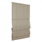 Римская штора макси "Igor", бежевый фон золотая полоса (09)                             (df-200395-gr)