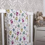 Одеяло-покрывало трикотажное "Веселая корова"                             (arp-200553-gr) Одеяло-покрывало трикотажное "Веселая корова", 100*140 см