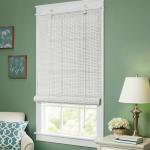 Бамбуковая рулонная штора, белый                             (es-200104-gr)