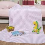 Одеяло-покрывало трикотажное "Дорожка розовый"                             (arp-200555-gr) Одеяло-покрывало трикотажное "Дорожка розовый", 140*200 см