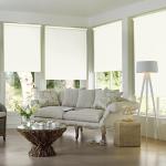 Рулонная штора "Blackout Белый"                             (es-99)