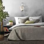 Покрывало "Ибица", бежево-серый                             (bl-200285-gr)