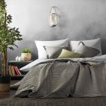 Покрывало "Ибица", бежево-серый                             (bl-200285-gr)