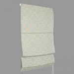 Римская штора макси "Fiona", бирюза, бежевый (agua) 65                             (df-200410-gr)