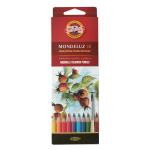 Набор карандашей акварельных MONDELUZ, 18 цв., картонная упаковка с европодвесом