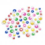 Глаза декоративные цветные, ассорти, 50 шт., п/п с е/п