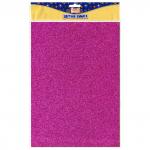 Набор цветной сверкающей самоклеящейся бумаги, ф.А4, 6 цв., 6л.