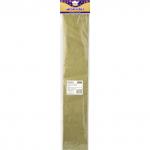 Бумага цветная, крепированная, цвет ЗОЛОТО, рулон 250 х 50 см