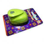 Панч креативный МИШКА , одинарный, d=10мм, блистер с европодвесом