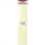 Бумага цветная, крепированная, рулон 250 х 50 см, светло-бежевая