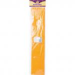 Бумага цветная, крепированная, рулон 250 х 50 см, оранжевая