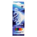 Набор карандашей цветных КОСМОС, 18 цв., в картонной упаковке с европодвесом