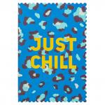 Ежедневник Just Chill недатир., ф. A5, кожзам, лин, перф.угла, ляссе, 256с, синий