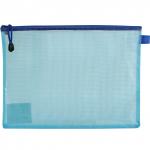 Папка на молнии в клетку А5 (155*210мм), 0,27мм