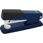 Степлер, скоба №24/6, на 15 листов, металлический корпус, темно-синий