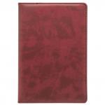 Ежедневник Lord недат., ф. A5, кожзам, тонир., лин, перф.угла, ляссе, 352с, бордо, золотой срез