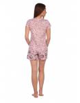 Пижама женская с шортами Совушки ПЖ-032