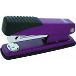 Степлер, скоба №24/6, на 15 листов, металлический корпус, бордовый