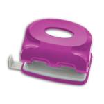 Дырокол COLOURPLAY, на 10 листов, пластиковый корпус, неоновый сиреневый