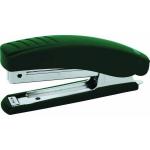 Степлер, скоба №10, на 20 листов, пластиковый корпус, антистеплер, темно-зеленый