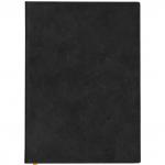 Ежедневник Colourplay недатиров, ф. А6+, кожзам, лин, ляссе, 256с, жёлтый срез, чёрный