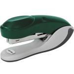 Степлер, скоба №10, на 15 листов, пластиковый корпус, зеленый