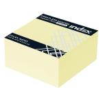 Бумага для заметок с липким слоем, разм. 76х75 мм, желтая, 400 л.|1
