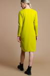 Платье Орнелла трикотаж горчица (П-196-1)