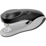 Степлер, скоба №24/6, на 20 листов, пластиковый корпус, черный, полузагрузочный