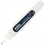 Корректирующая ручка, металлический наконечник, 7 мл, инд пакет с подвесом|2