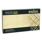 Бумага для заметок с липким слоем, разм. 127х75 мм, желтая, 100 л.|1