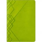 Ежедневник Index Line недатиров., ф. А5, кожзам, лин, перф.угла, ляссе, 352с, салатовый